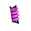 Hy Armoured Guard Neoprene Brushing Boots - Black/Pink